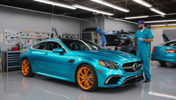 Average Cost for a Full Car Repaint